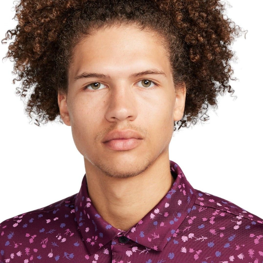 Nike DRI-FIT Tour Floral Golf Shirt DX6089 - Image 6