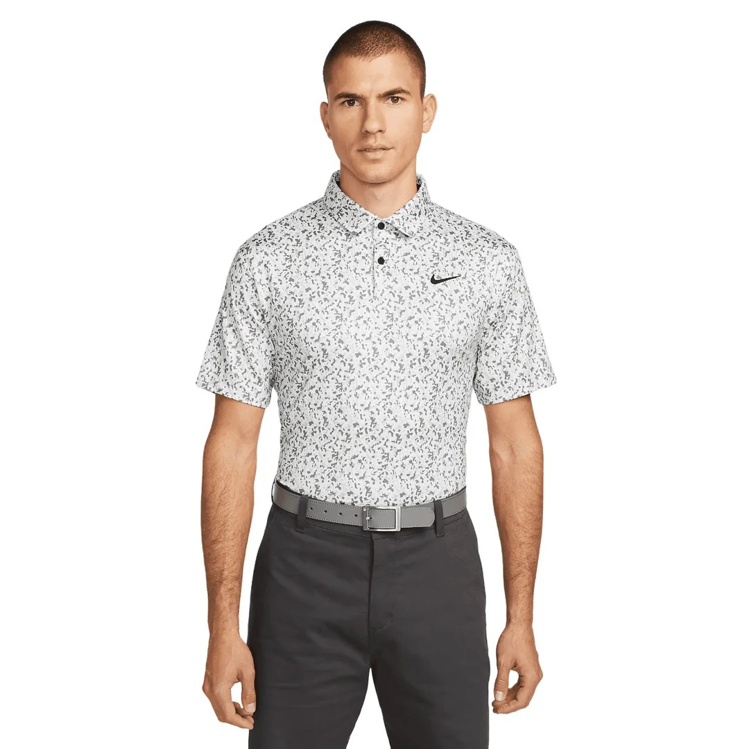 Nike Dri-Fit Tour Micro Camo Golf Shirt DR5306