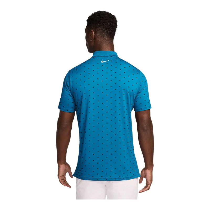 Nike Dri-Fit Tour Print Golf Polo Shirt FZ7483 - Image 2