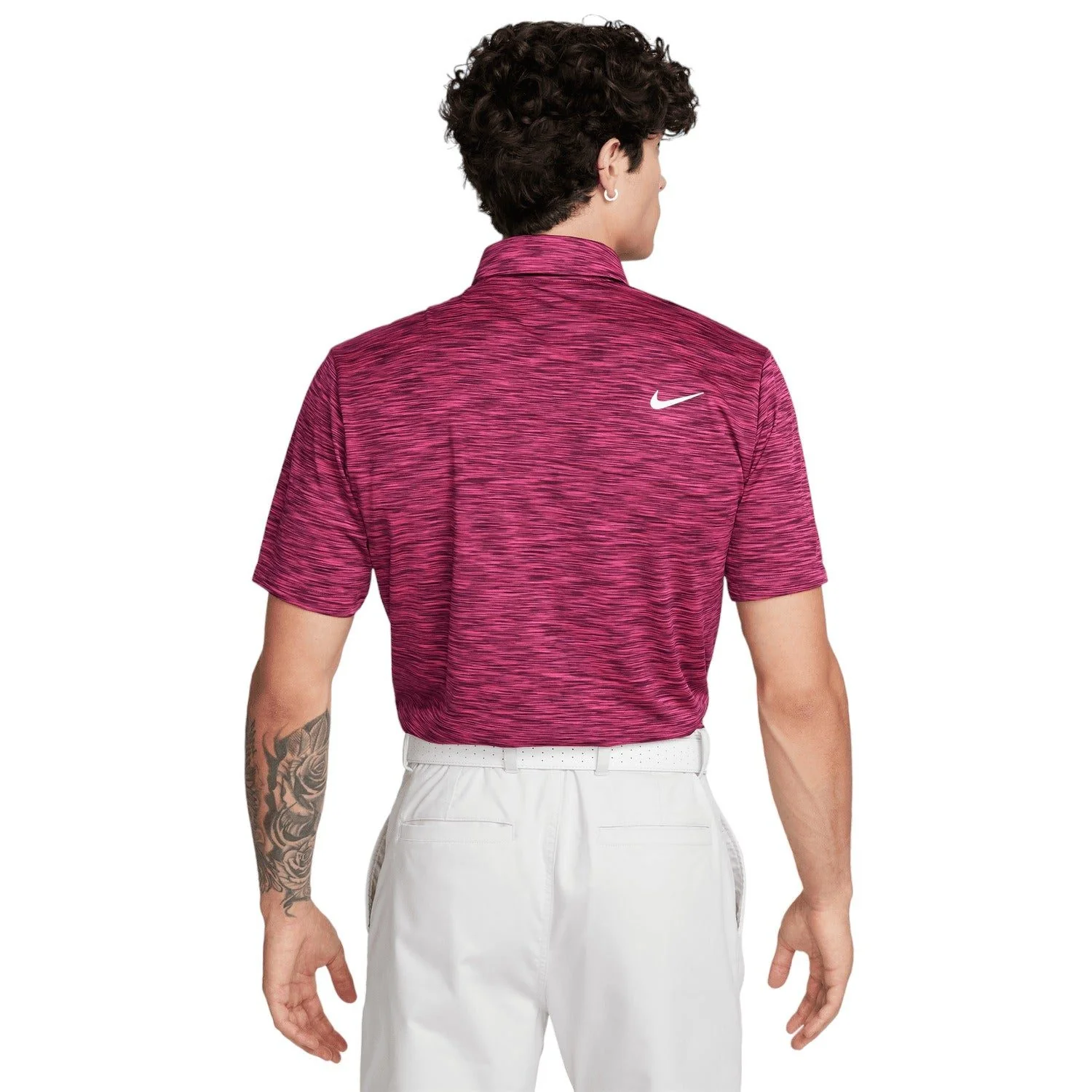 Nike Dri-FIT Tour Space Dye Golf Shirt DX6091 - Image 2