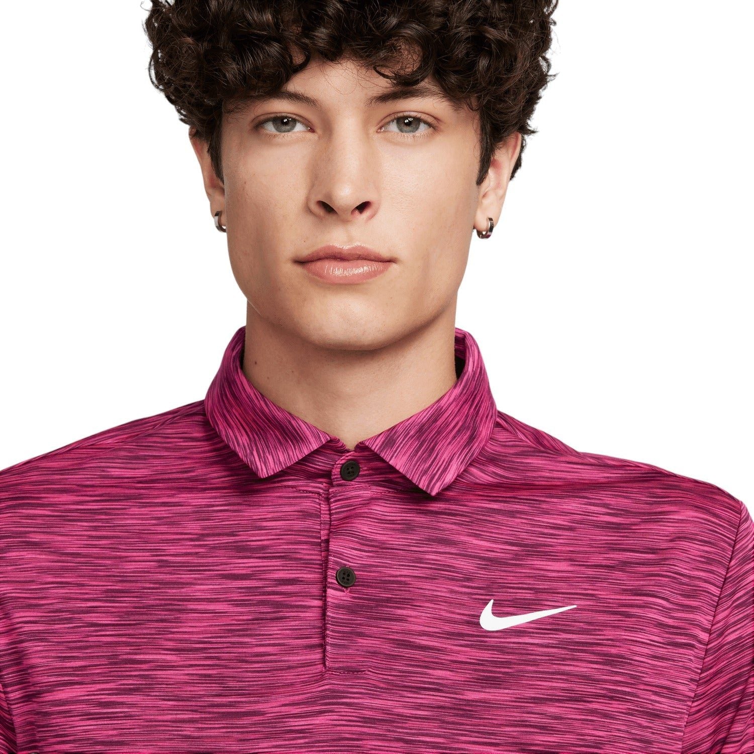 Nike Dri-FIT Tour Space Dye Golf Shirt DX6091 - Image 3