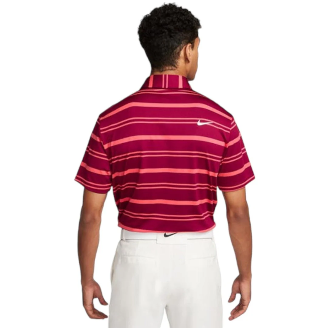 Nike Dri-Fit Tour Stripe Golf Shirt DR5300 - Image 2
