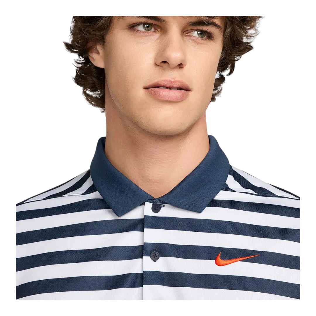 Nike Dri-Fit Victory+ Blocked Golf Shirt FZ7446 - Image 3