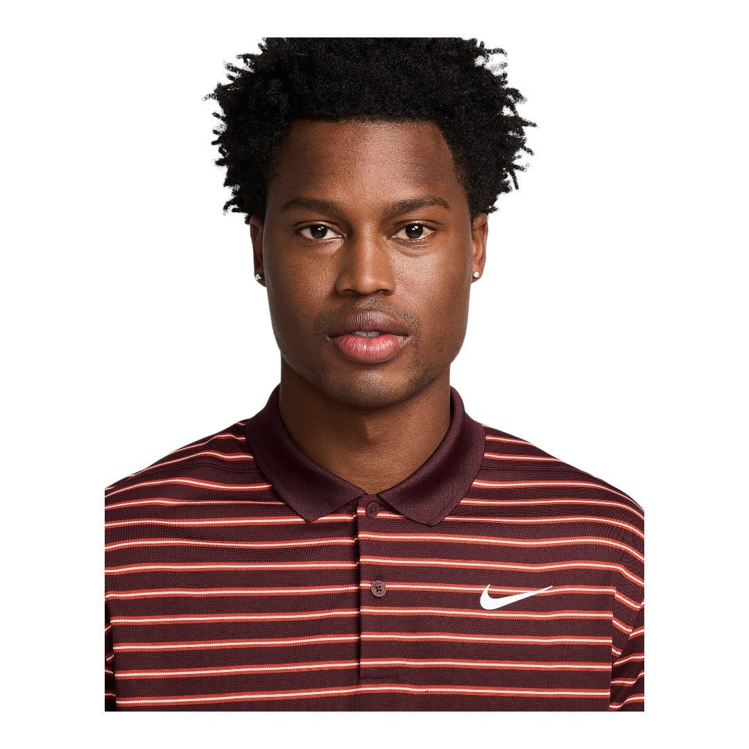 Nike Dri-Fit Victory Stripe Golf Shirt DH0829 - Image 3