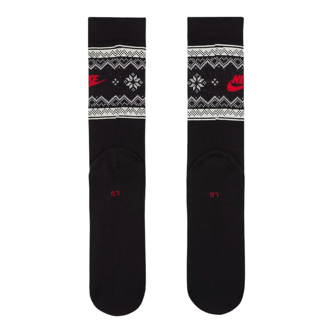 Nike Essential Crew Fair Isle 1-Pack Golf Socks FZ3071 - Image 3