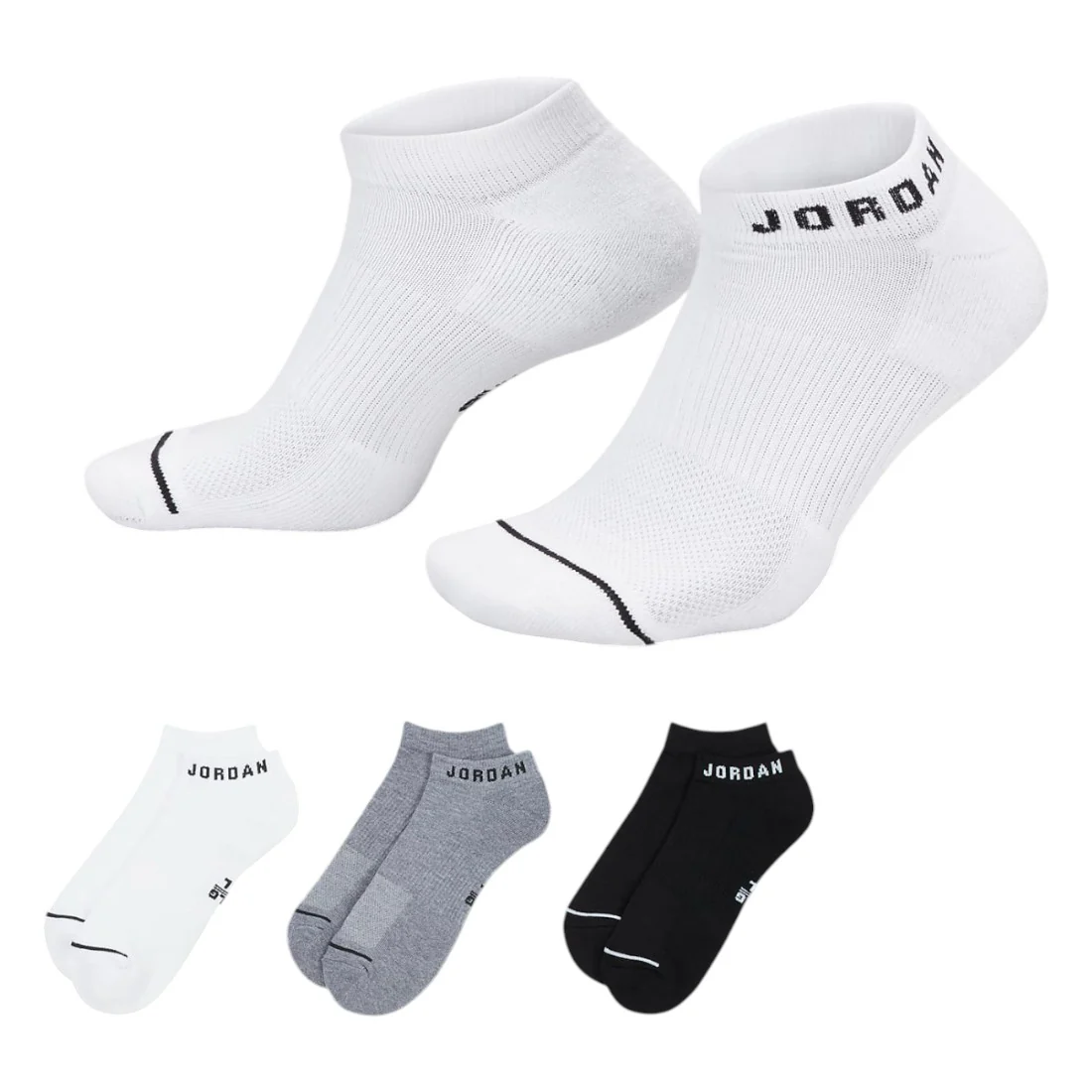 Nike Jordan Everyday No Show Golf Socks DX9656