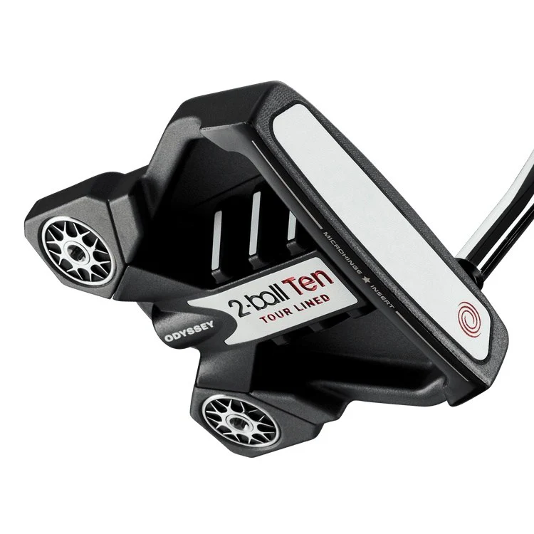Odyssey 2-Ball Ten Red Lined Stroke Lab Golf Putter - Image 3