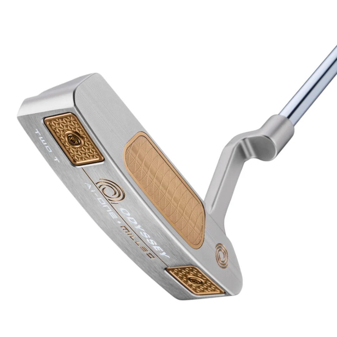 Odyssey Ai-ONE Milled LE Silver Golf Putter | Two T CH - Image 2