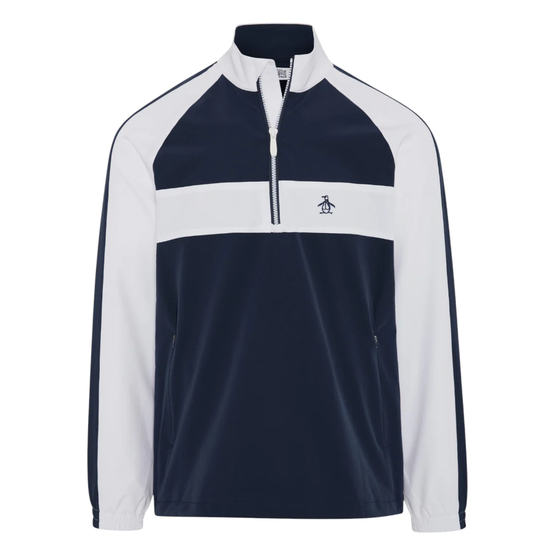 Original Penguin 1/4 Zip Colour Block Golf Jacket OGRFF019