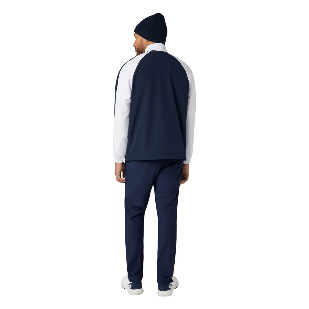 Original Penguin 1/4 Zip Colour Block Golf Jacket OGRFF019 - Image 4