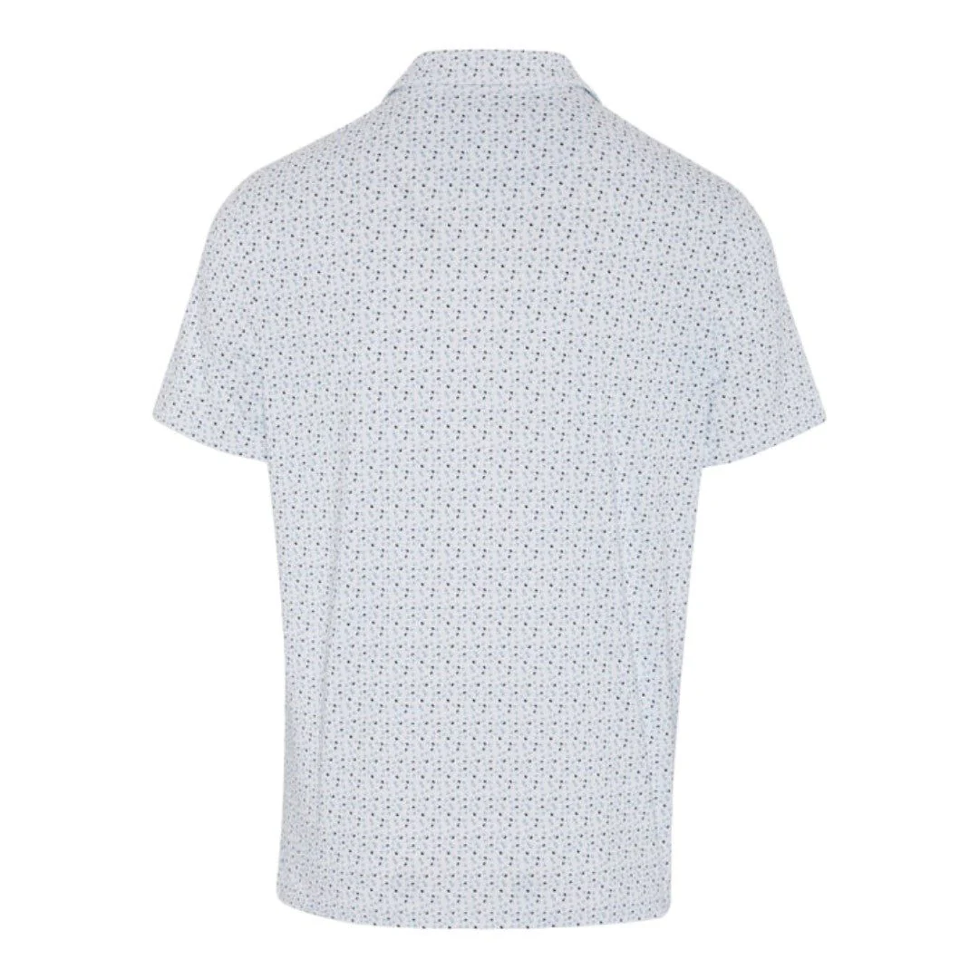 Original Penguin All Over Ball Print Golf Polo Shirt OGKSE021 - Image 2
