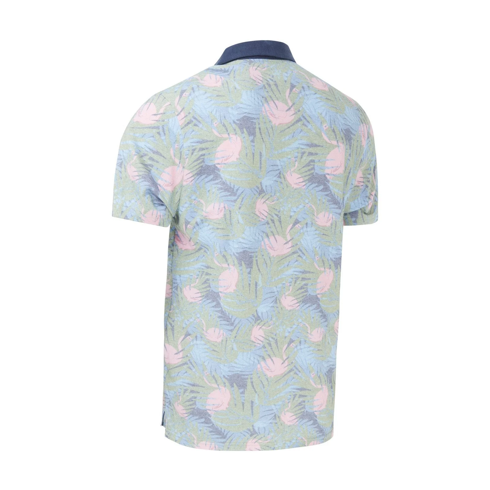 Original Penguin Flamingo Print Golf Polo Shirt OGKSC032 - Image 2