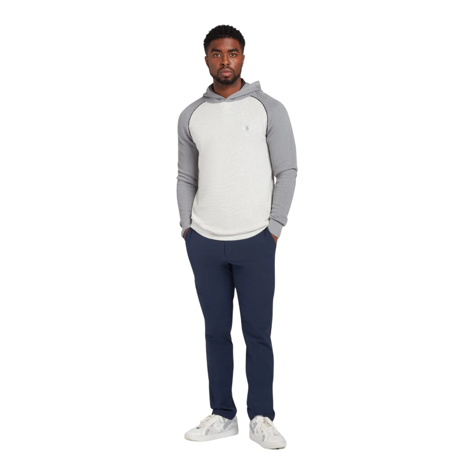 Original Penguin Performance Hooded Golf Mid Layer OGGSD059 - Image 2