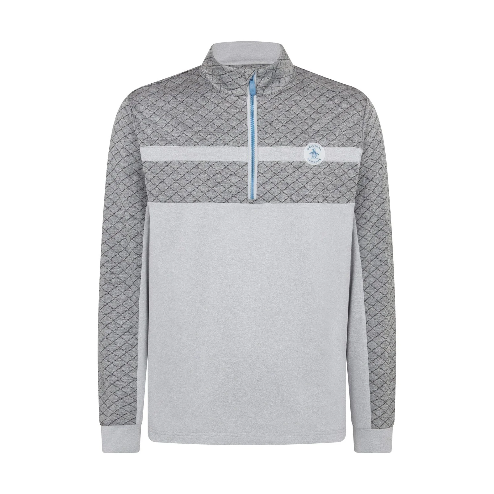 Original Penguin Mixed Media Heritage Golf Pullover OGKFE026