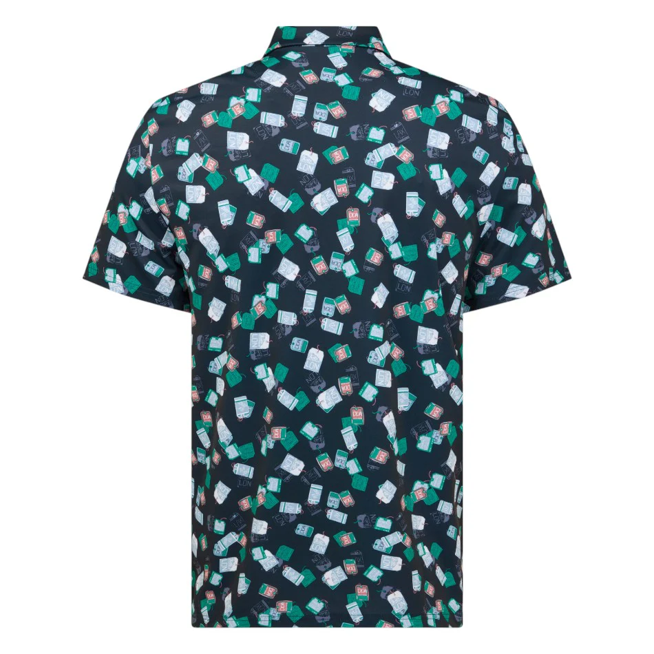 Original Penguin Pete’s Travel Tag Caddy Golf Polo Shirt OGKSF014 - Image 2