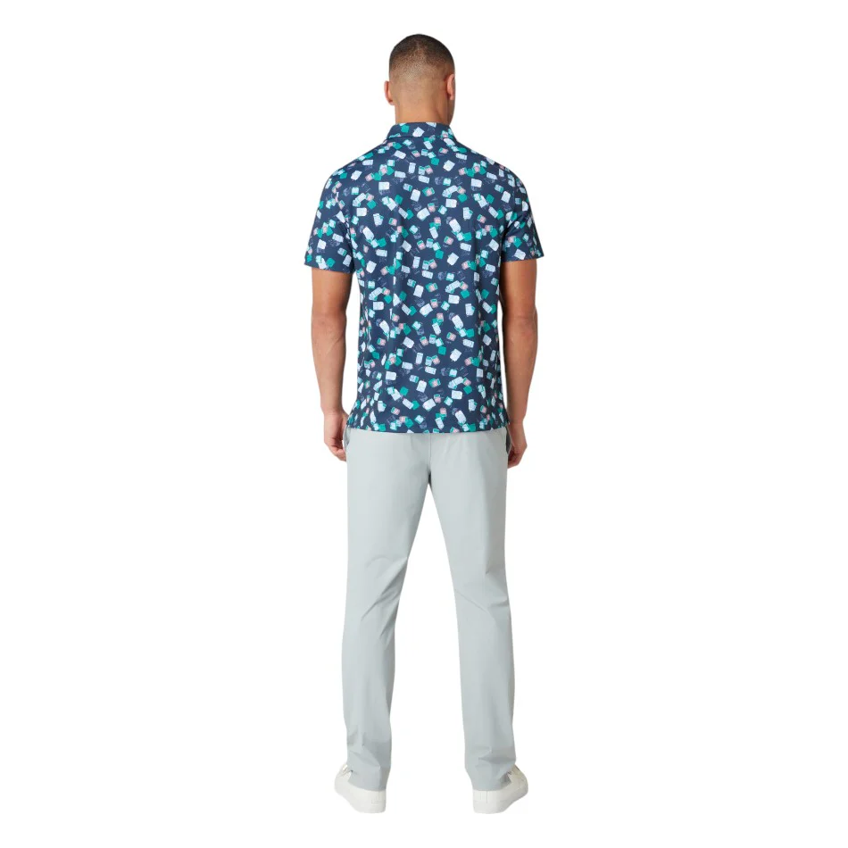 Original Penguin Pete’s Travel Tag Caddy Golf Polo Shirt OGKSF014 - Image 3