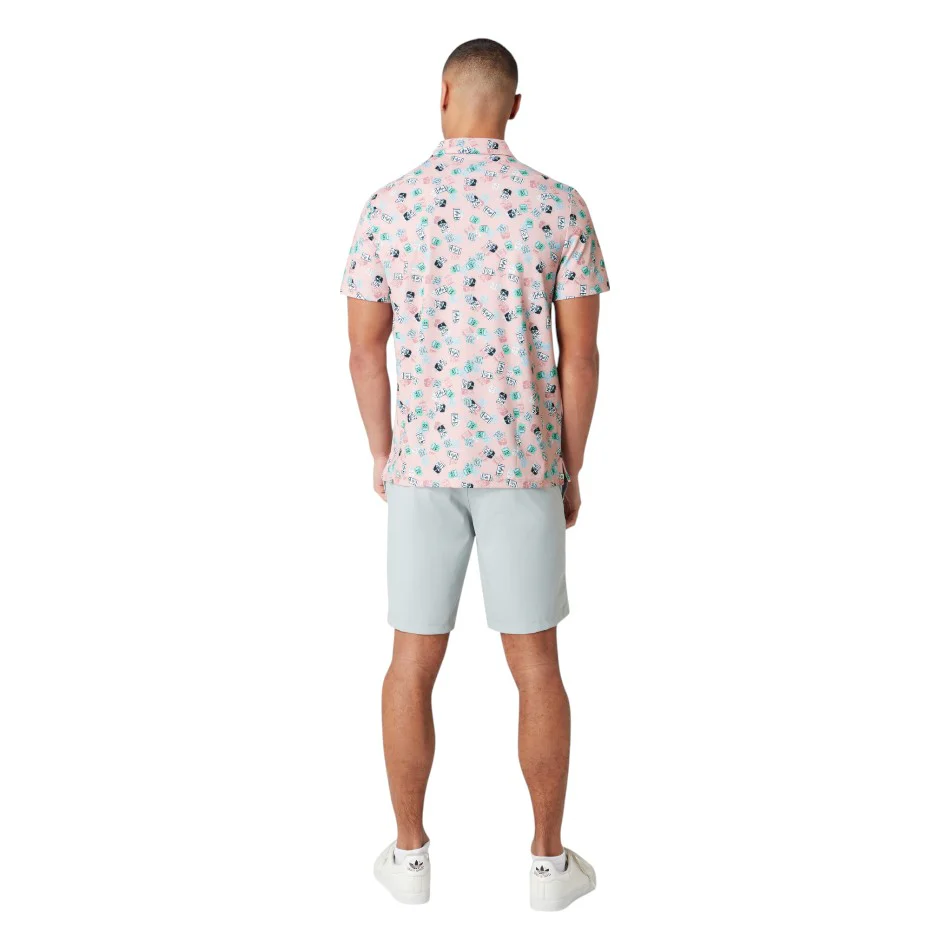 Original Penguin Pete’s Travel Tag Caddy Golf Polo Shirt OGKSF014 - Image 4