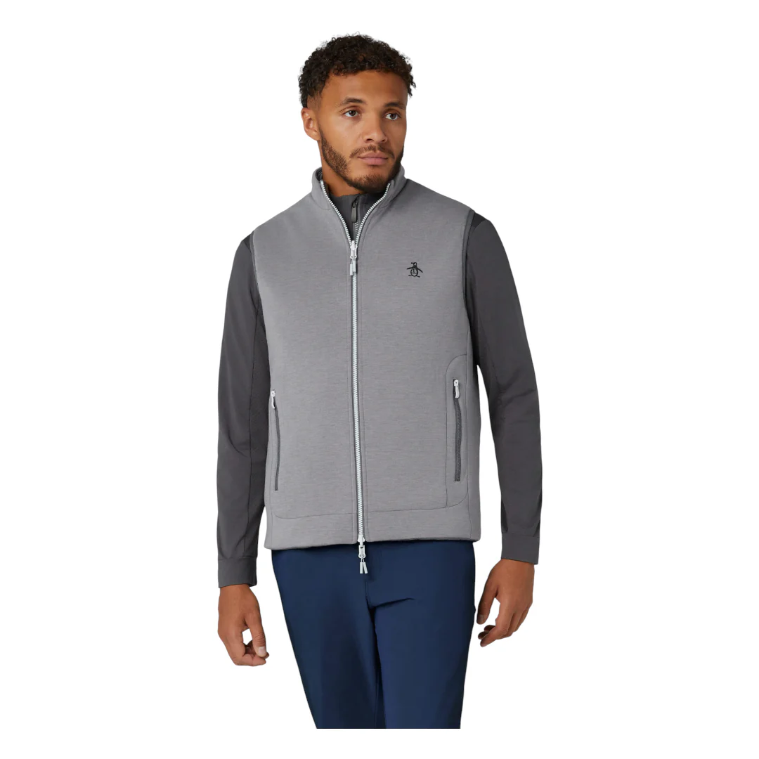 Original Penguin Reversible Insulated Golf Gilet OGRFF010 - Image 6