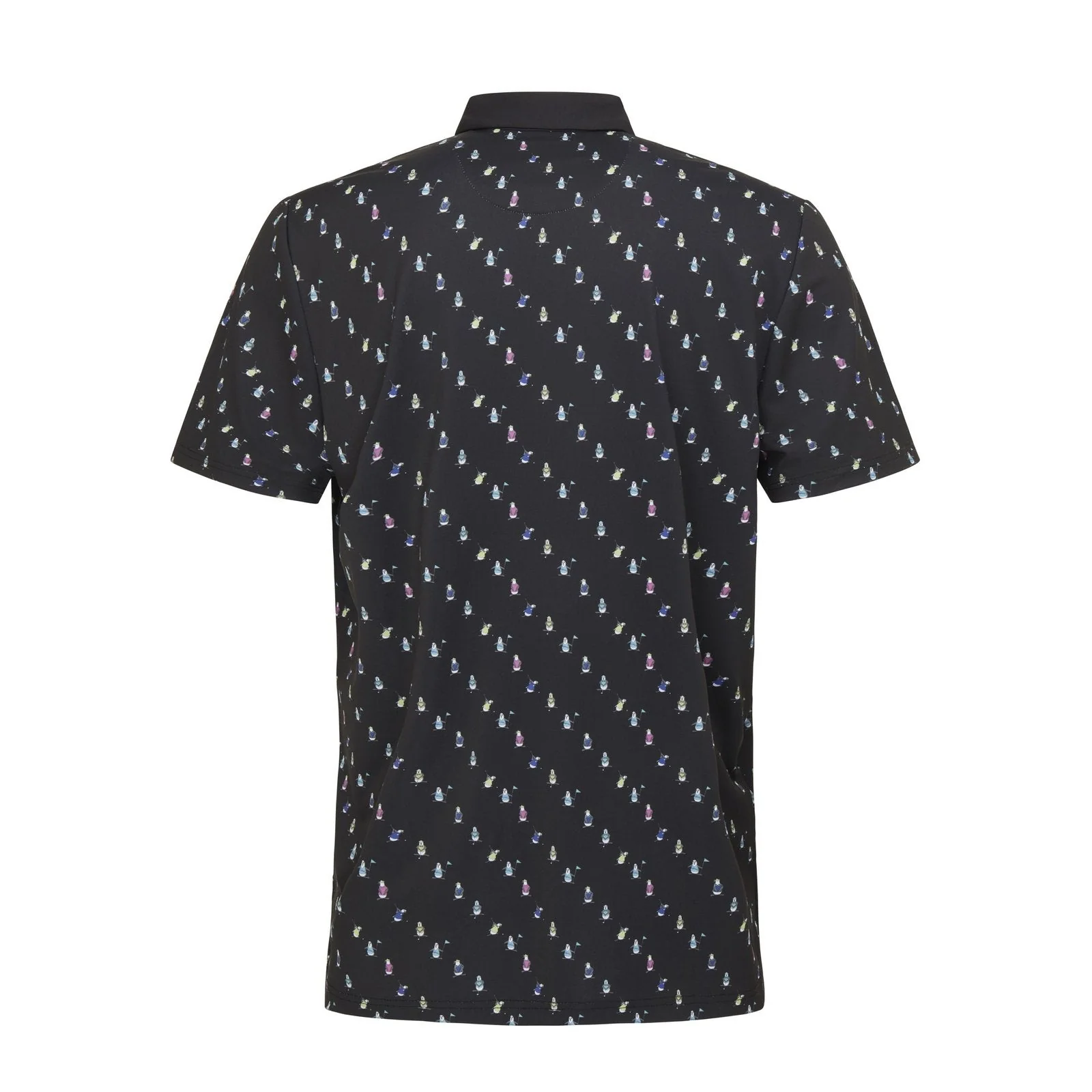Original Penguin Swinging Pete Print Polo Shirt OGKSD024 - Image 4