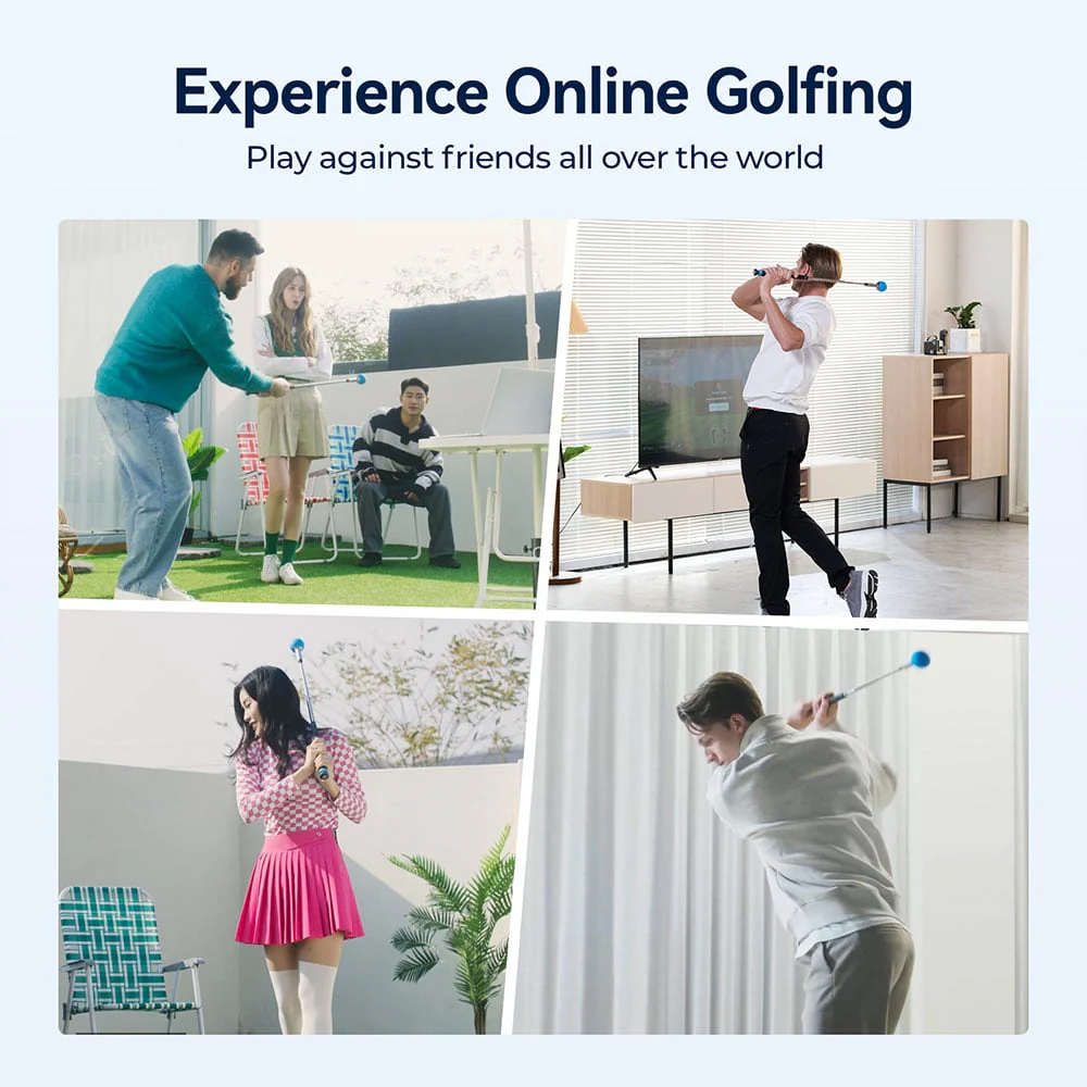 PhiGolf 2 Smart Home & Mobile Golf Simulator - Image 5