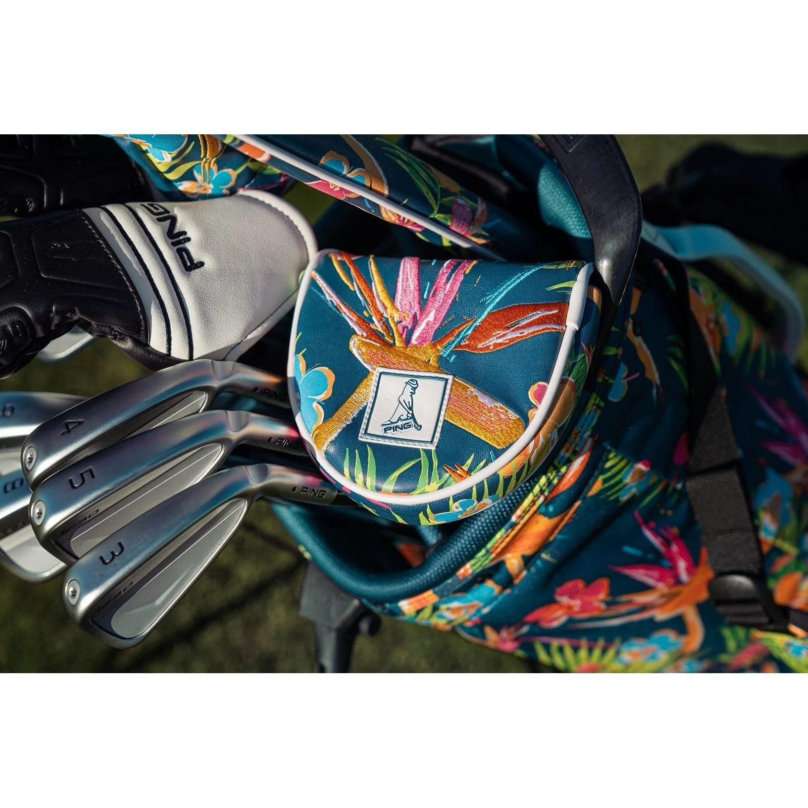 Ping Clubs Of Paradise Mallet Putter Golf Headcover 36636 - Image 3