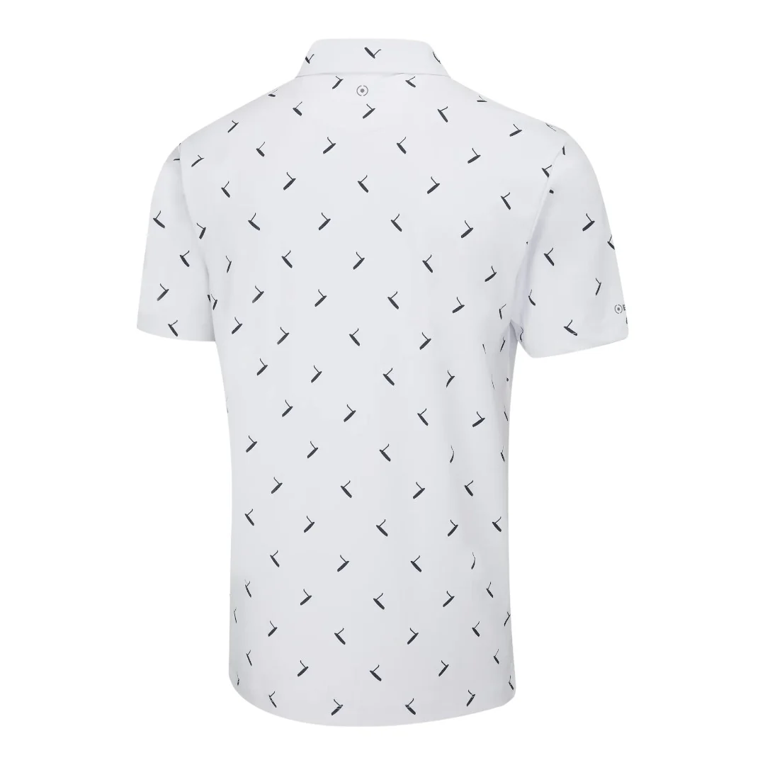 Ping Gold Putter Printed Golf Polo Shirt P03662 - Image 2