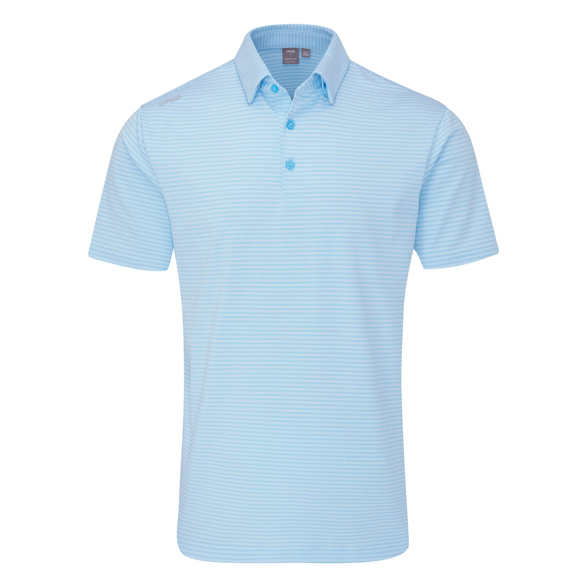 Ping Langford Striped Golf Polo Shirt P03790