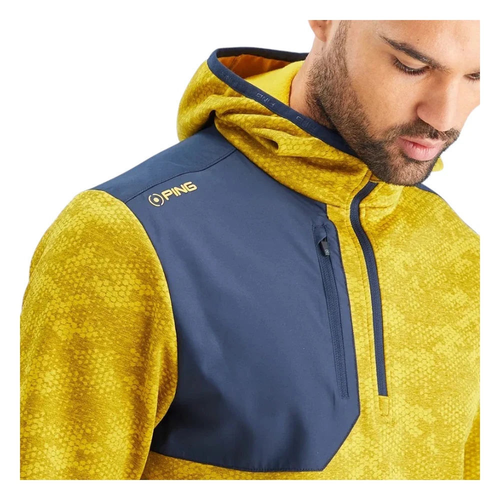Ping Nexa Hooded 1/2 Zip Fleece Golf Mid Layer P03767 - Image 4