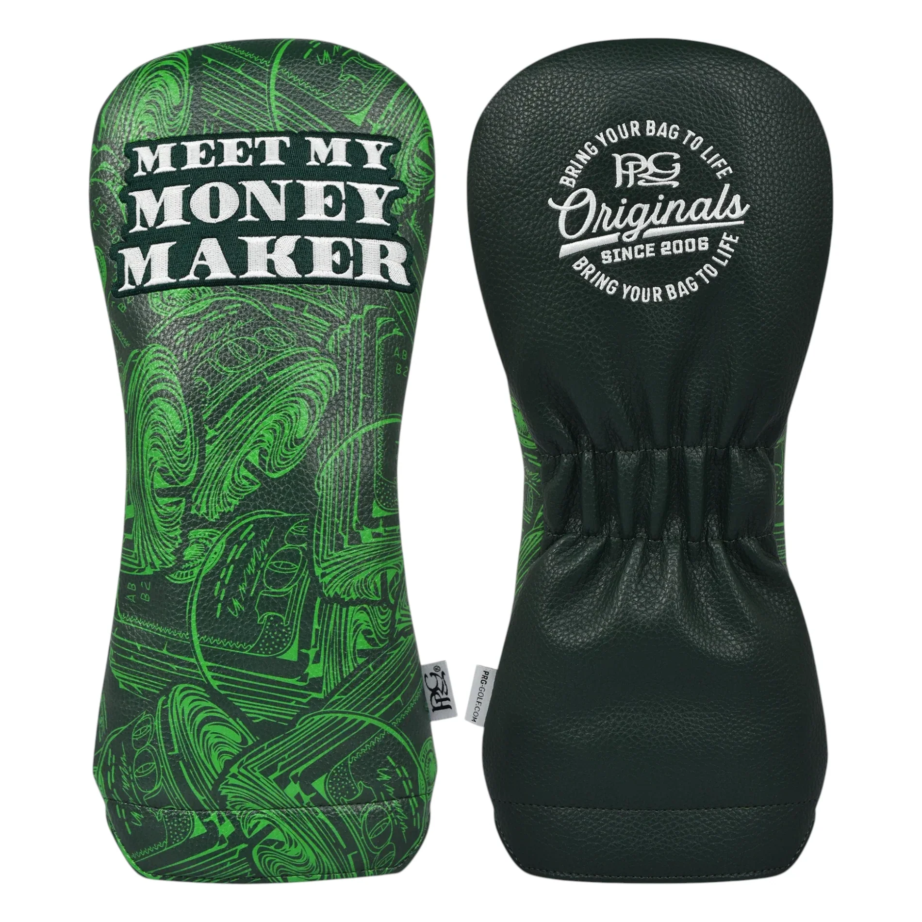 PRG Originals Money Maker Vintage Golf Headcover | Driver - Image 2