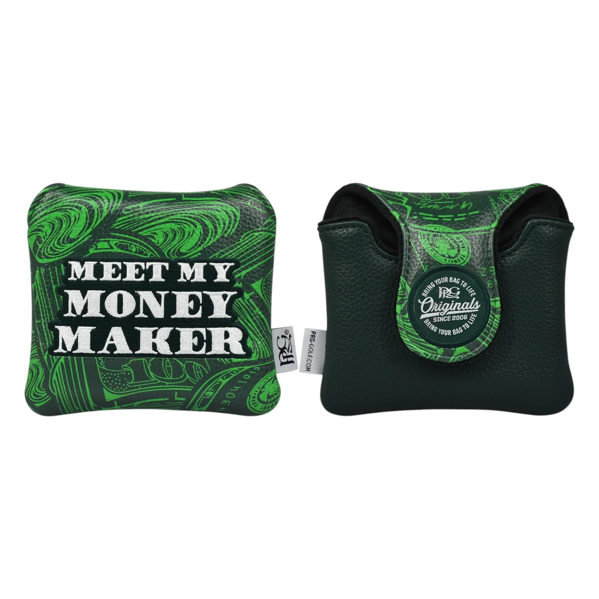 PRG Originals Money Maker Vintage Golf Headcover | Mallet - Image 2