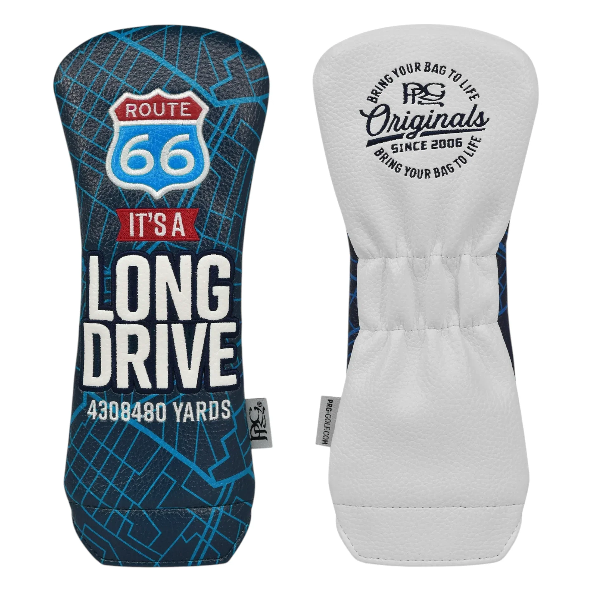 PRG Originals Route 66 Vintage Golf Headcover | Hybrid - Image 2