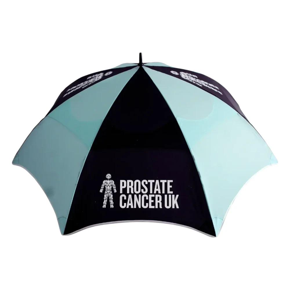 Prostate Cancer 68" Golf Umbrella PCUMBBK - Image 3