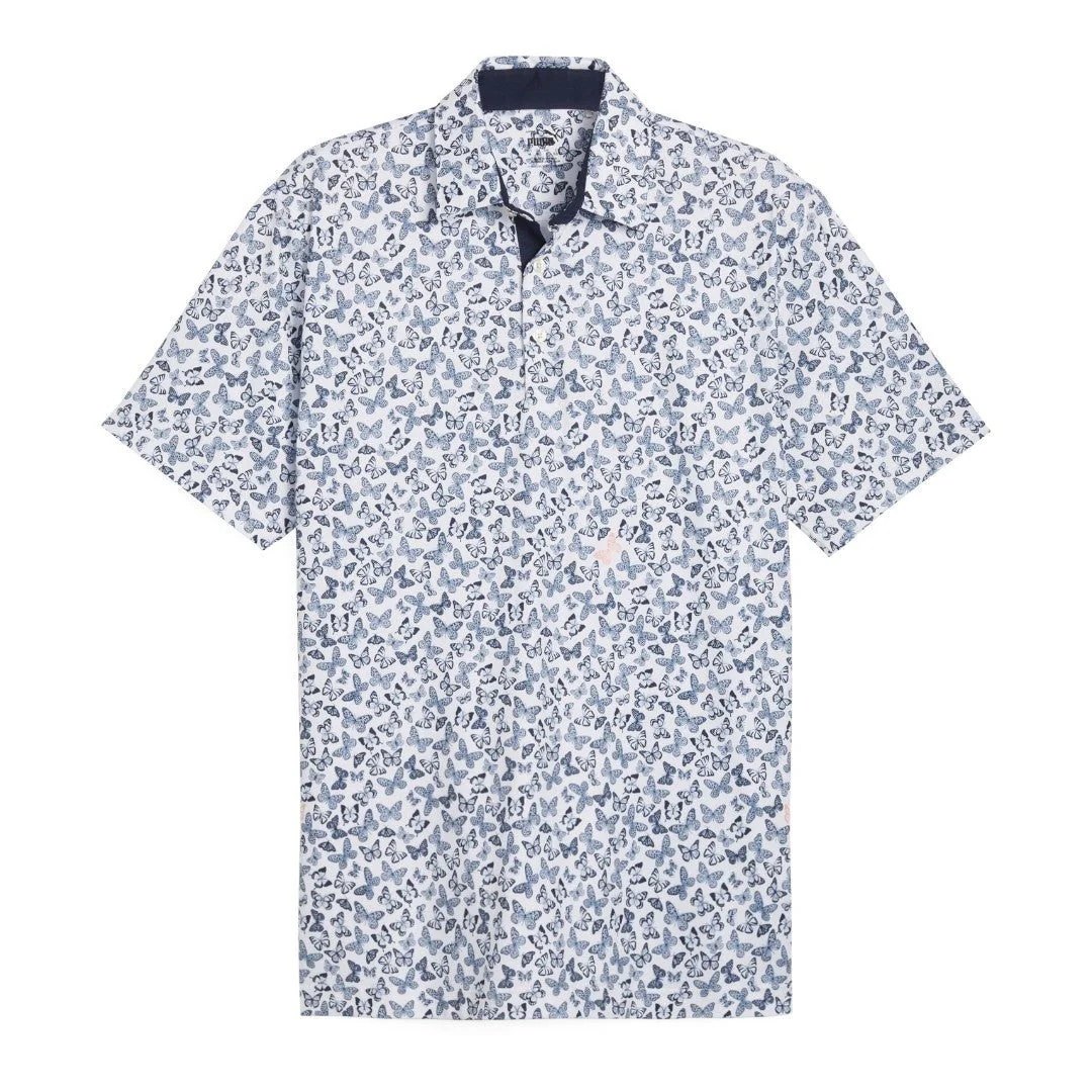 Puma Butterflies Golf Polo Shirt 628069