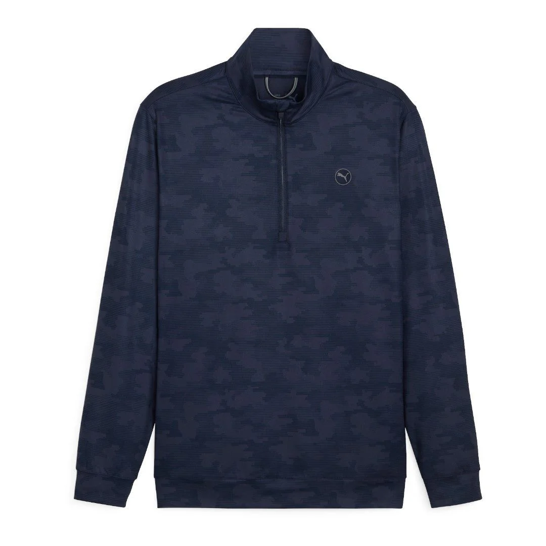 Puma Cloudspun Camo 1/4 Zip Golf Mid Layer 625912 - Image 3