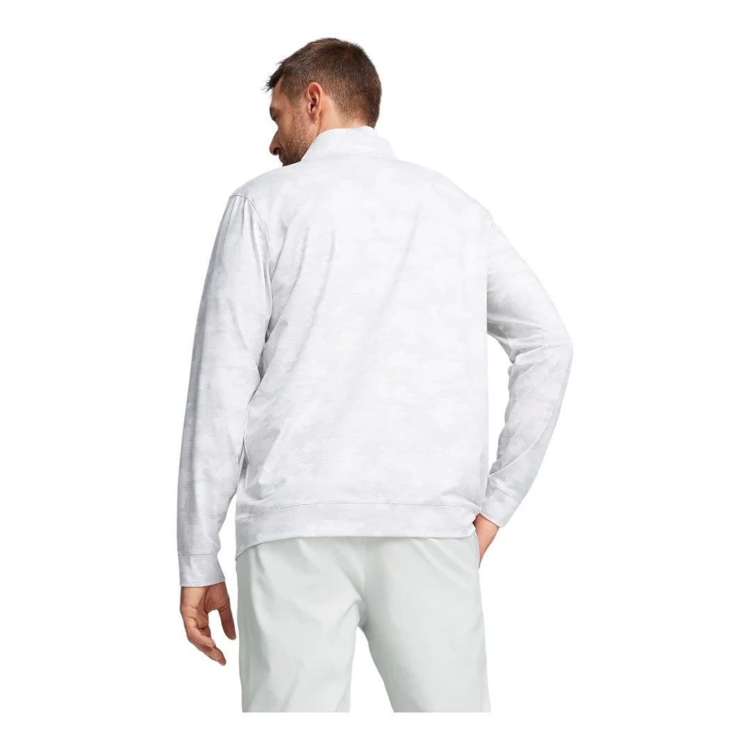 Puma Cloudspun Camo 1/4 Zip Golf Mid Layer 625912 - Image 2