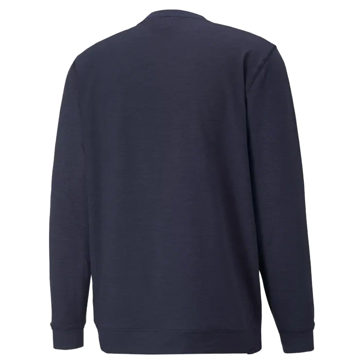Puma Cloudspun Colourblock Crew Neck Golf Mid Layer 535458 - Image 2