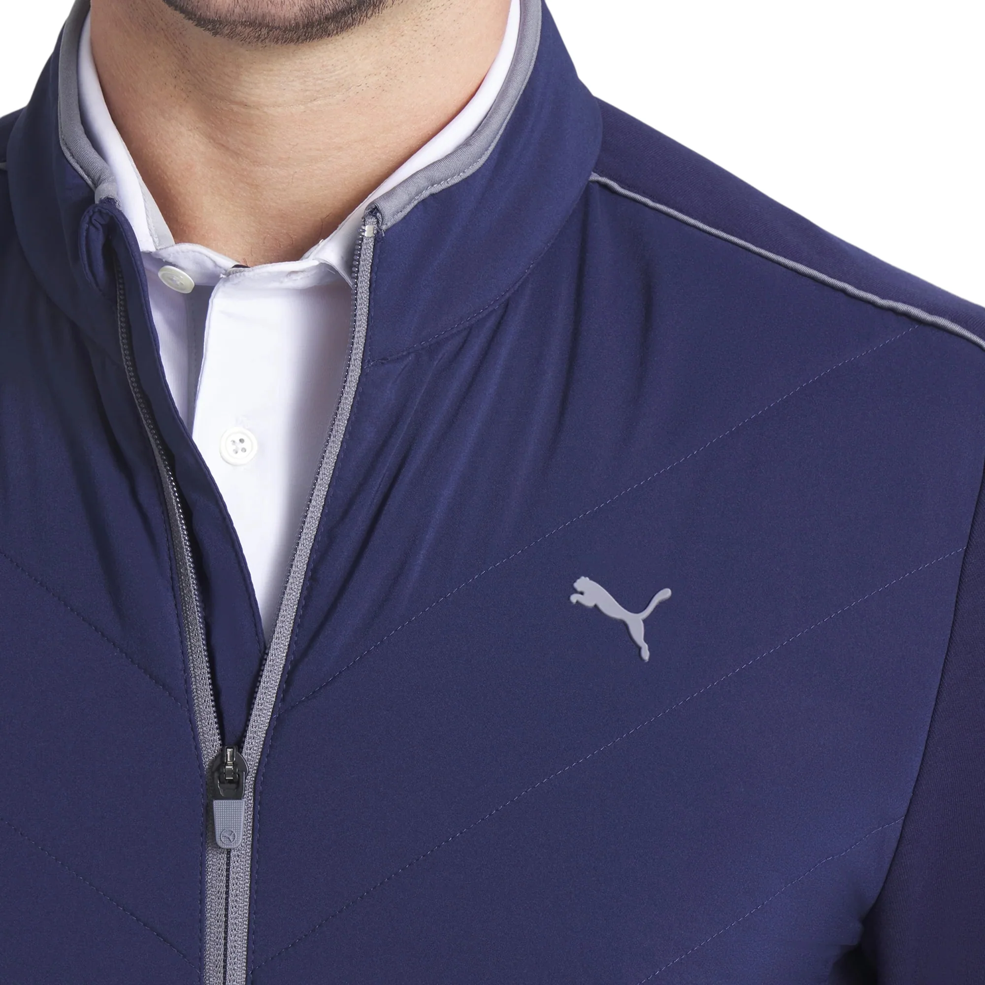 Puma Cloudspun Fleece Hybrid Golf Jacket 632286 - Image 3