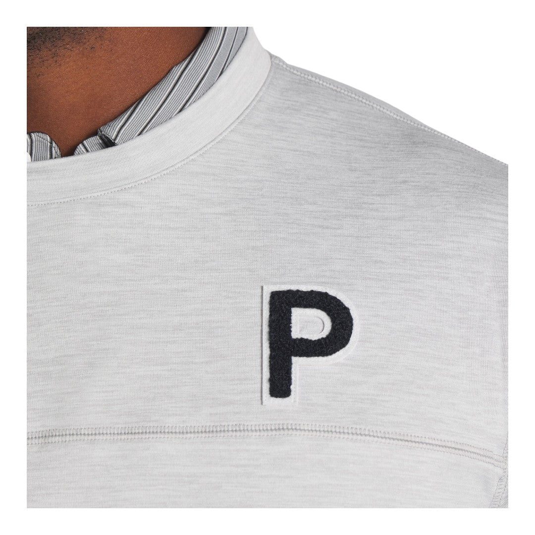 Puma Cloudspun Patch Crew Neck Golf Mid Layer 625111 - Image 3