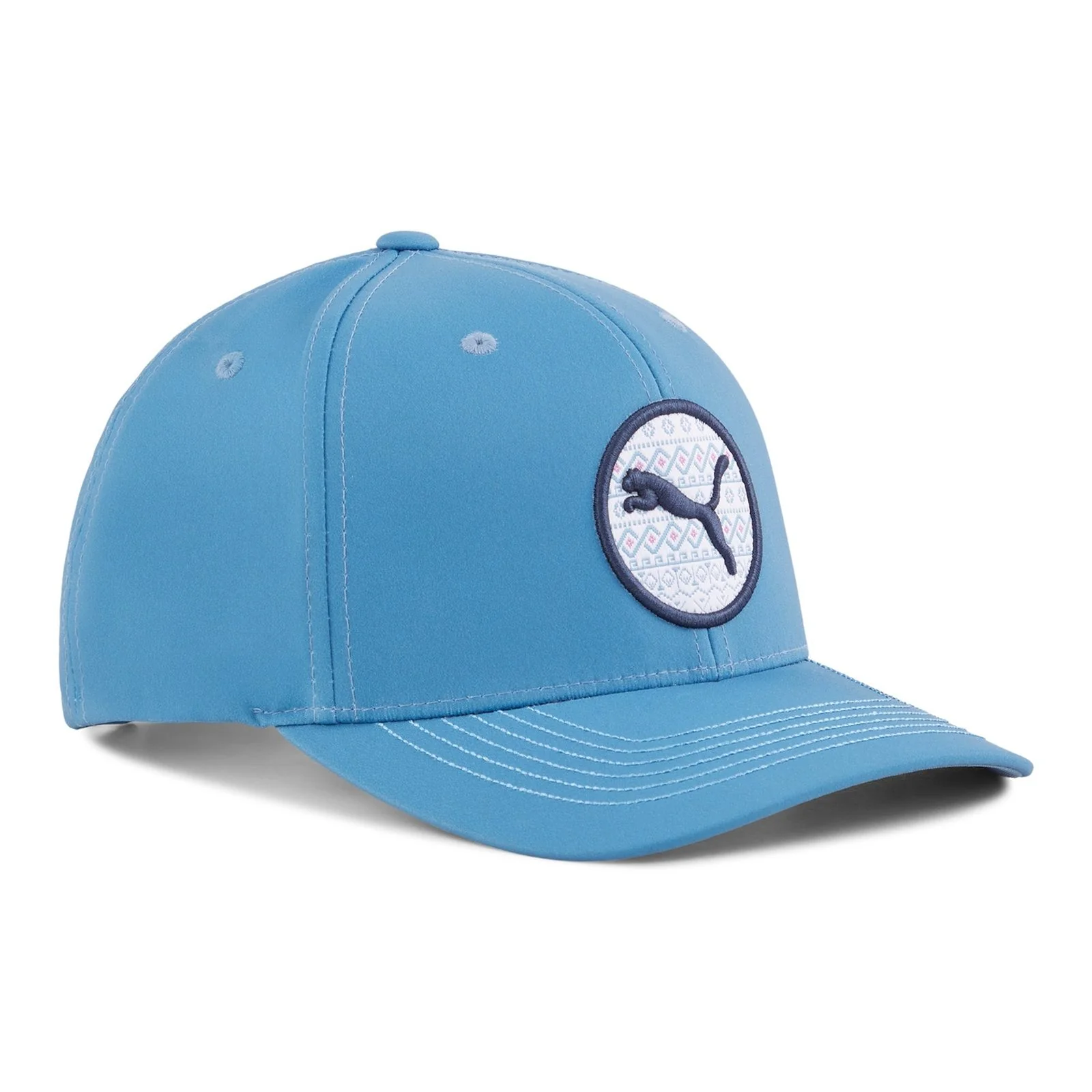 Puma Fair Isle Tech Golf Snapback Cap 025604