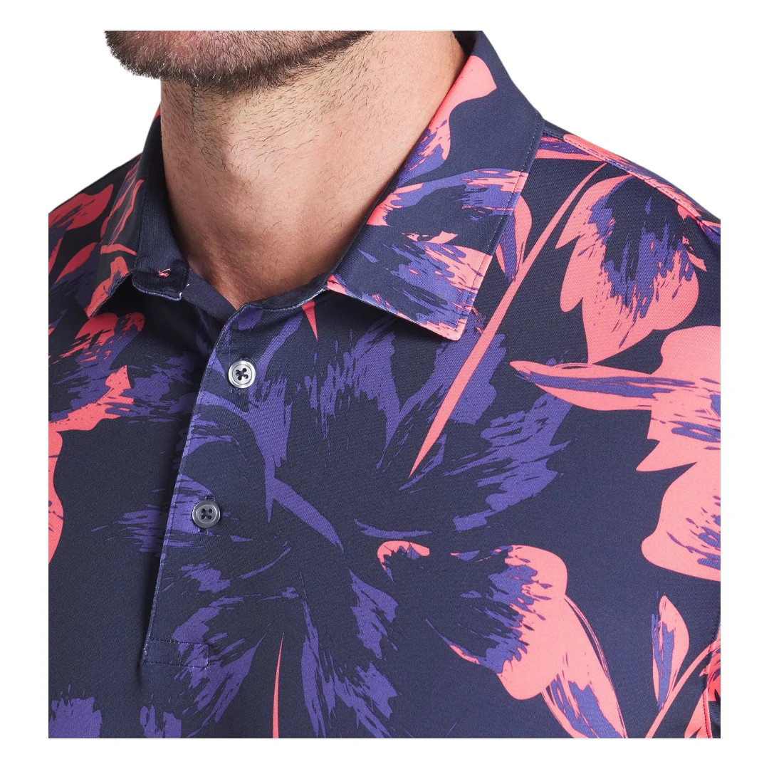 Puma MATTR Broken Flower Golf Polo Shirt 630572 - Image 3