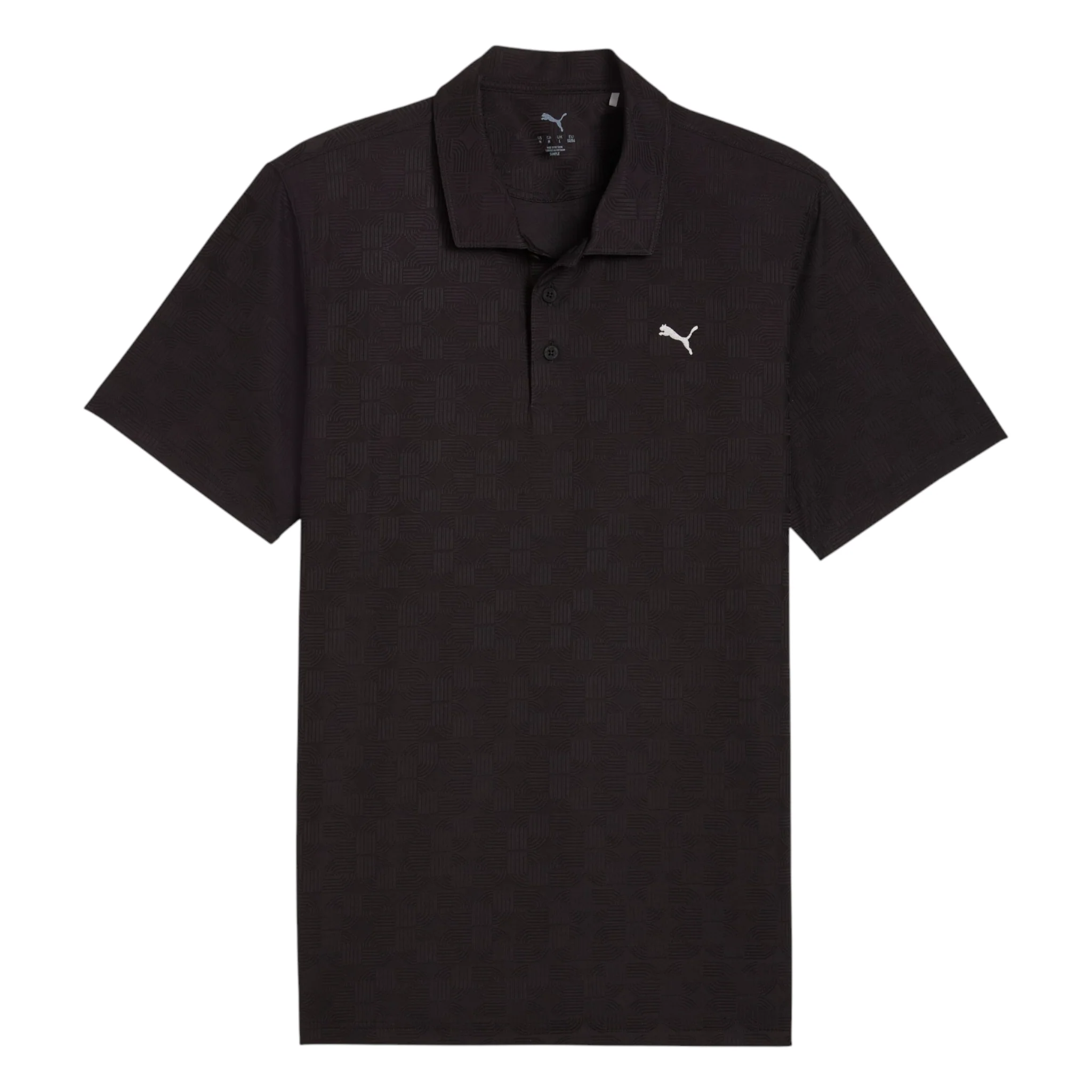 Puma MATTR Deco Jacquard Golf Polo Shirt 634843