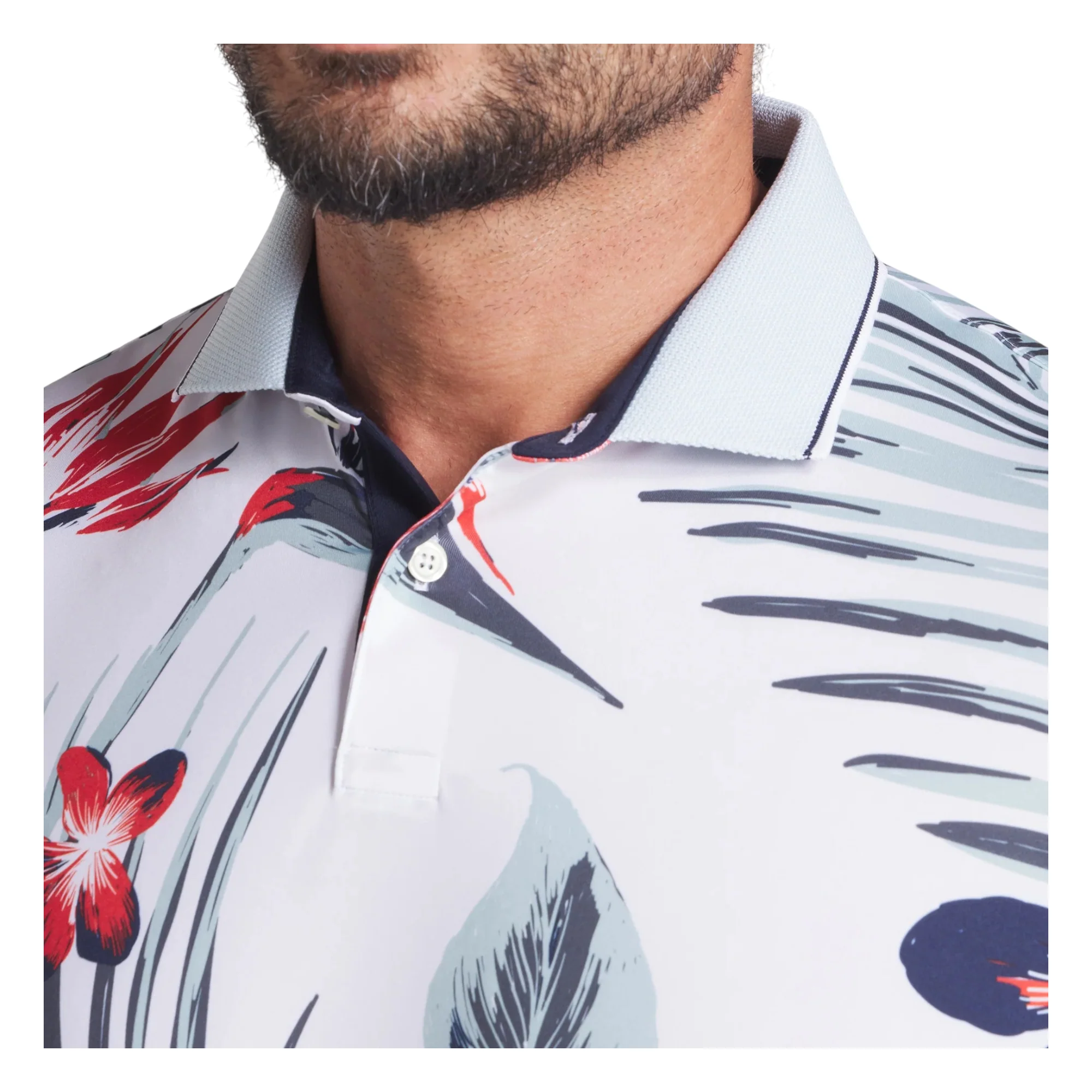 Puma MATTR Luau Golf Polo Shirt 628846 - Image 3