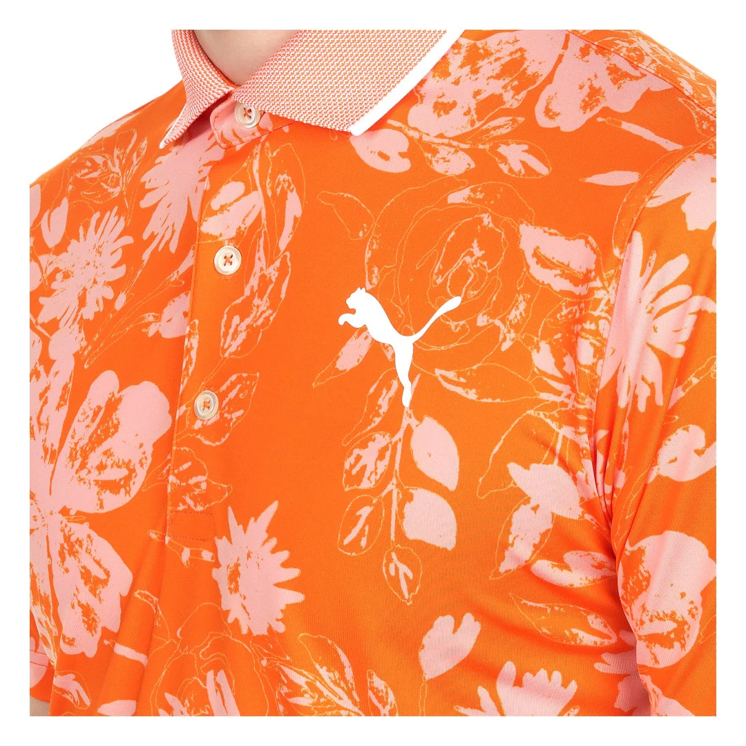 Puma MATTR Rose Golf Polo Shirt 628829 - Image 3