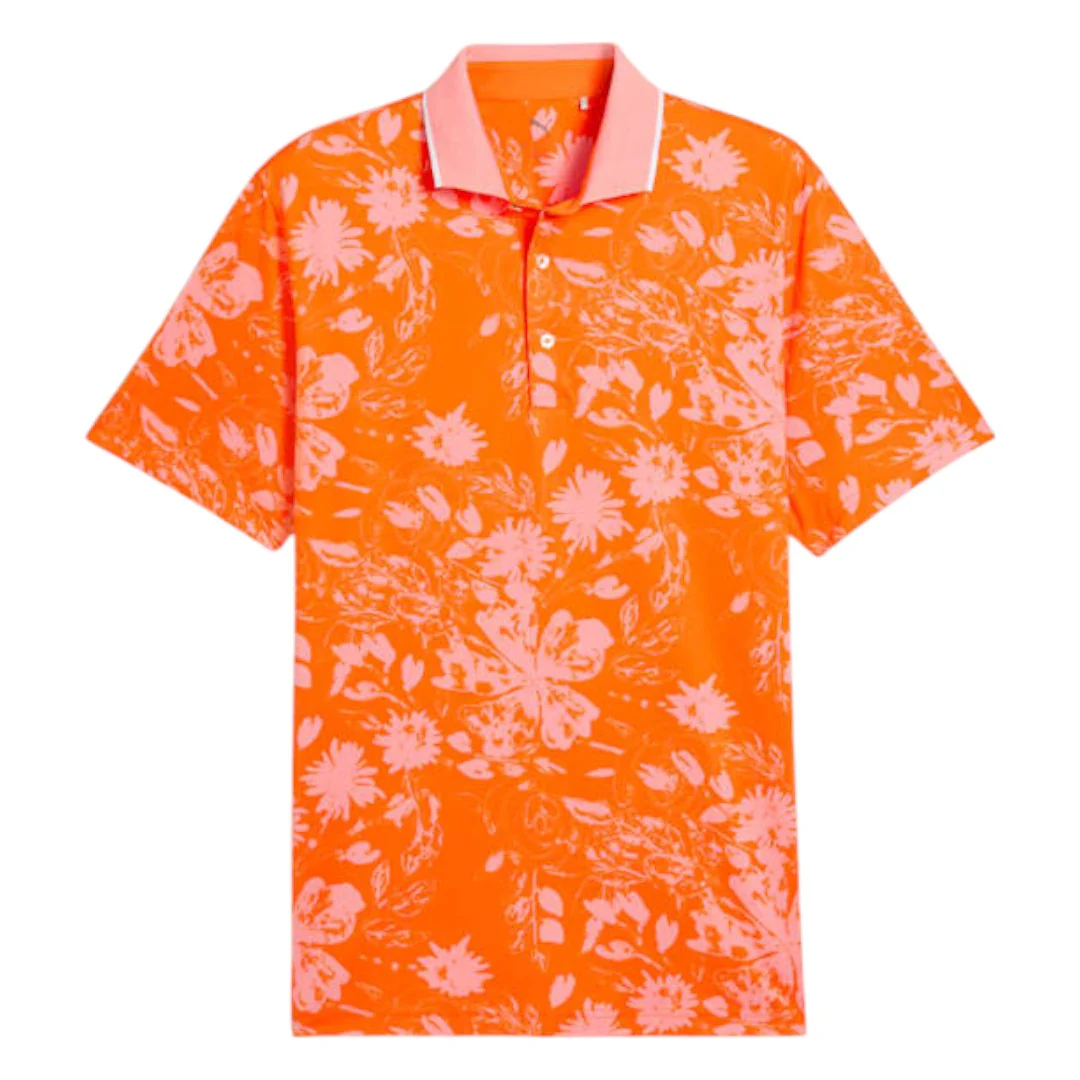 Puma MATTR Rose Golf Polo Shirt 628829 - Image 4