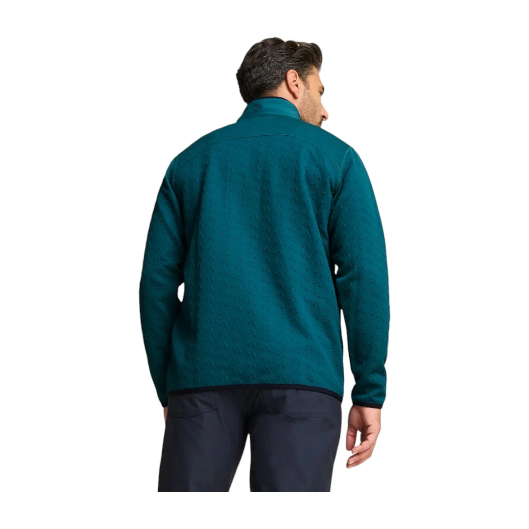 Puma x Arnold Palmer Jacquard Golf 1/4 Zip 628413 - Image 4