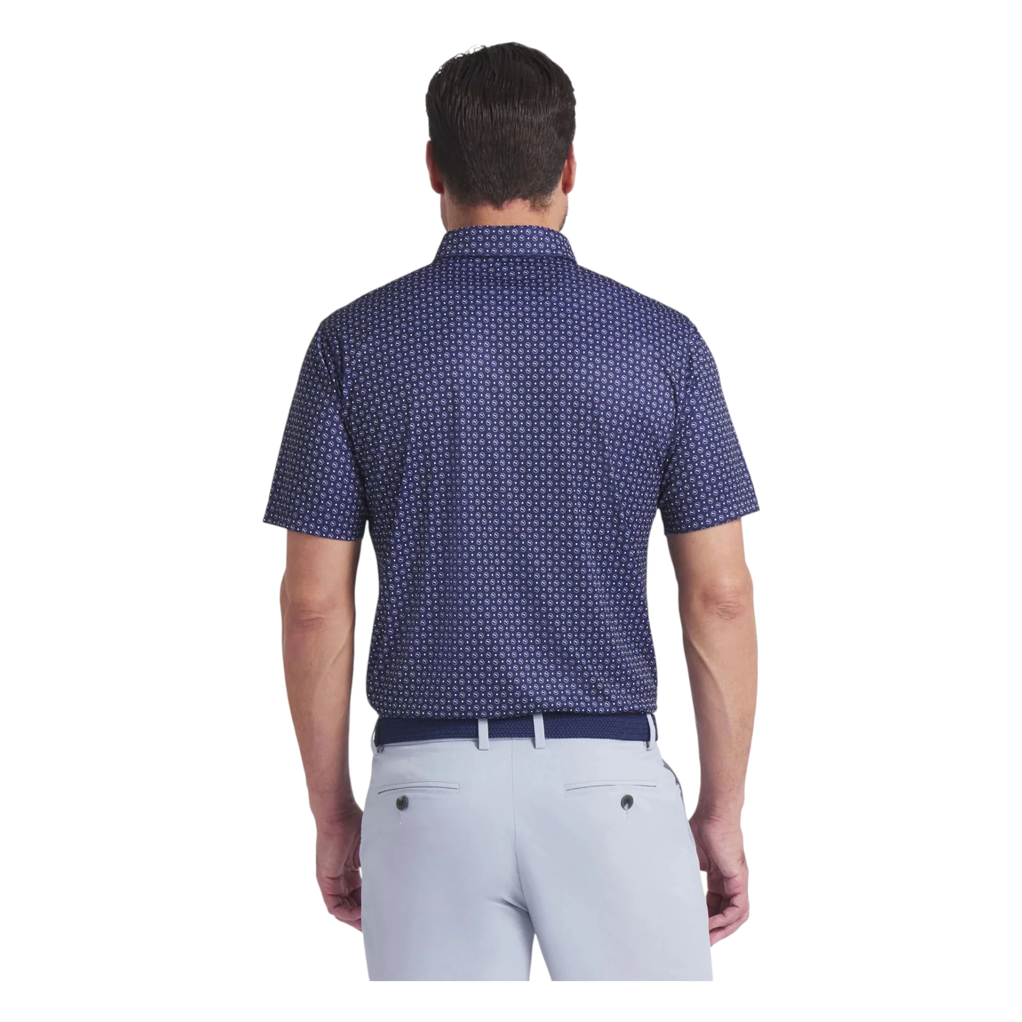 Puma Pure 2.0 Circle Cat Golf Polo Shirt 632248 - Image 2