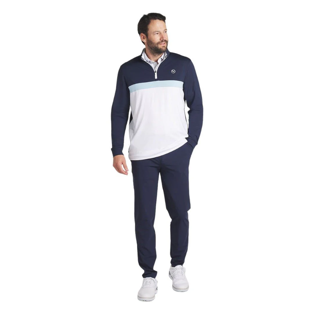 Puma Pure Colourblock 1/4 Zip Golf Midlayer 625888 - Image 2