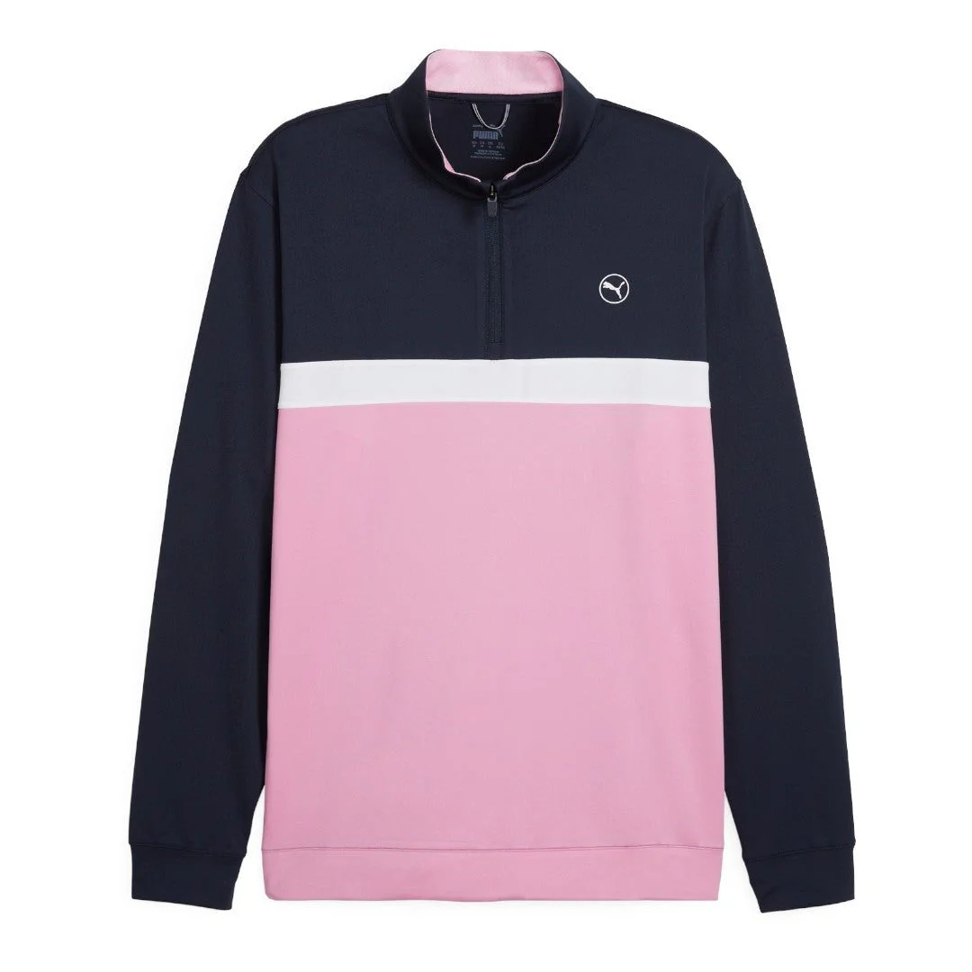 Puma Pure Colourblock 1/4 Zip Golf Midlayer 625888 - Image 4
