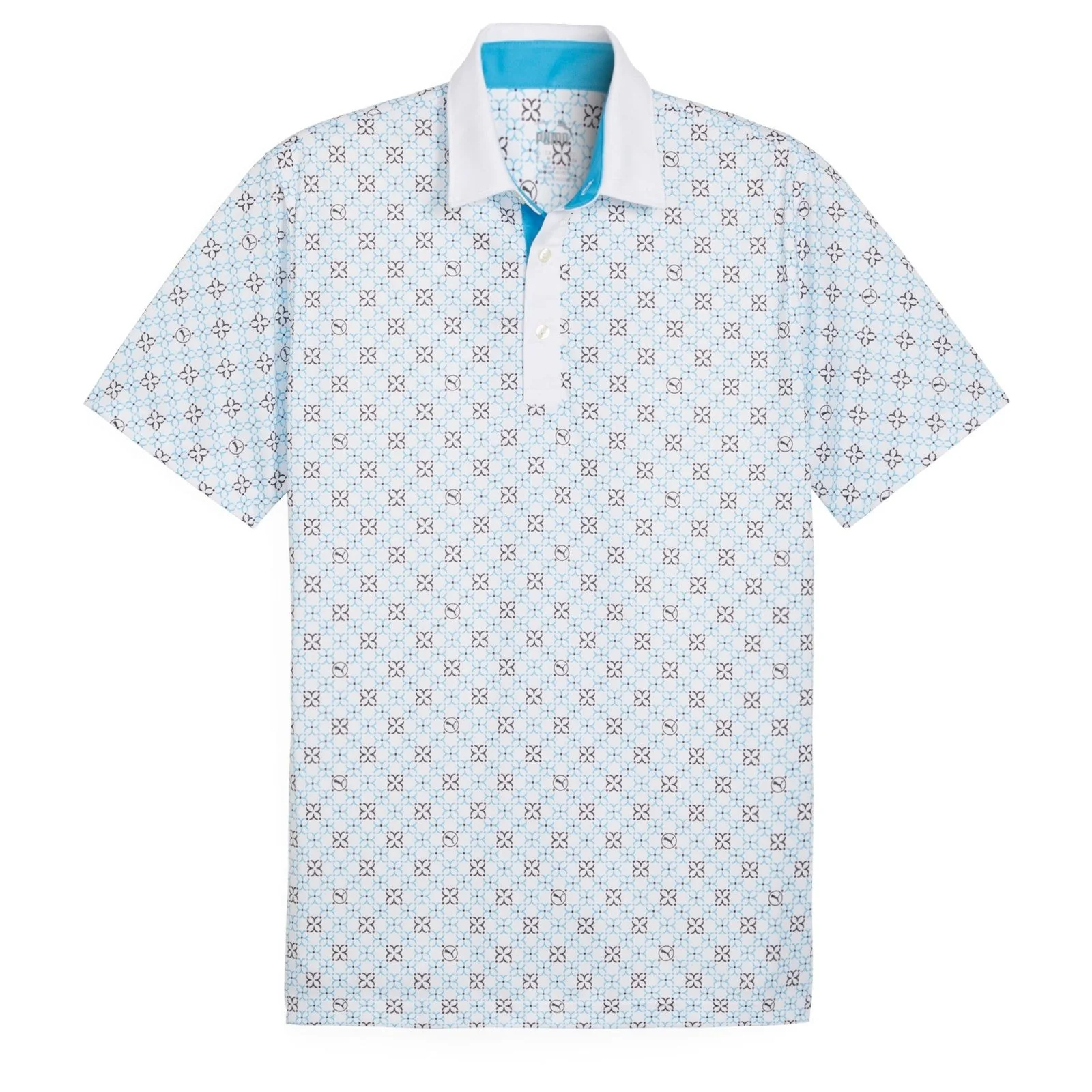 Puma Pure Monogram Golf Polo Shirt 624982 - Image 5
