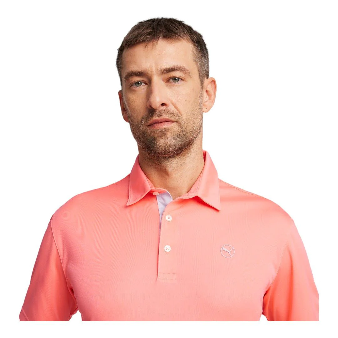Puma Pure Solid Golf Polo Shirt 625107 - Image 3